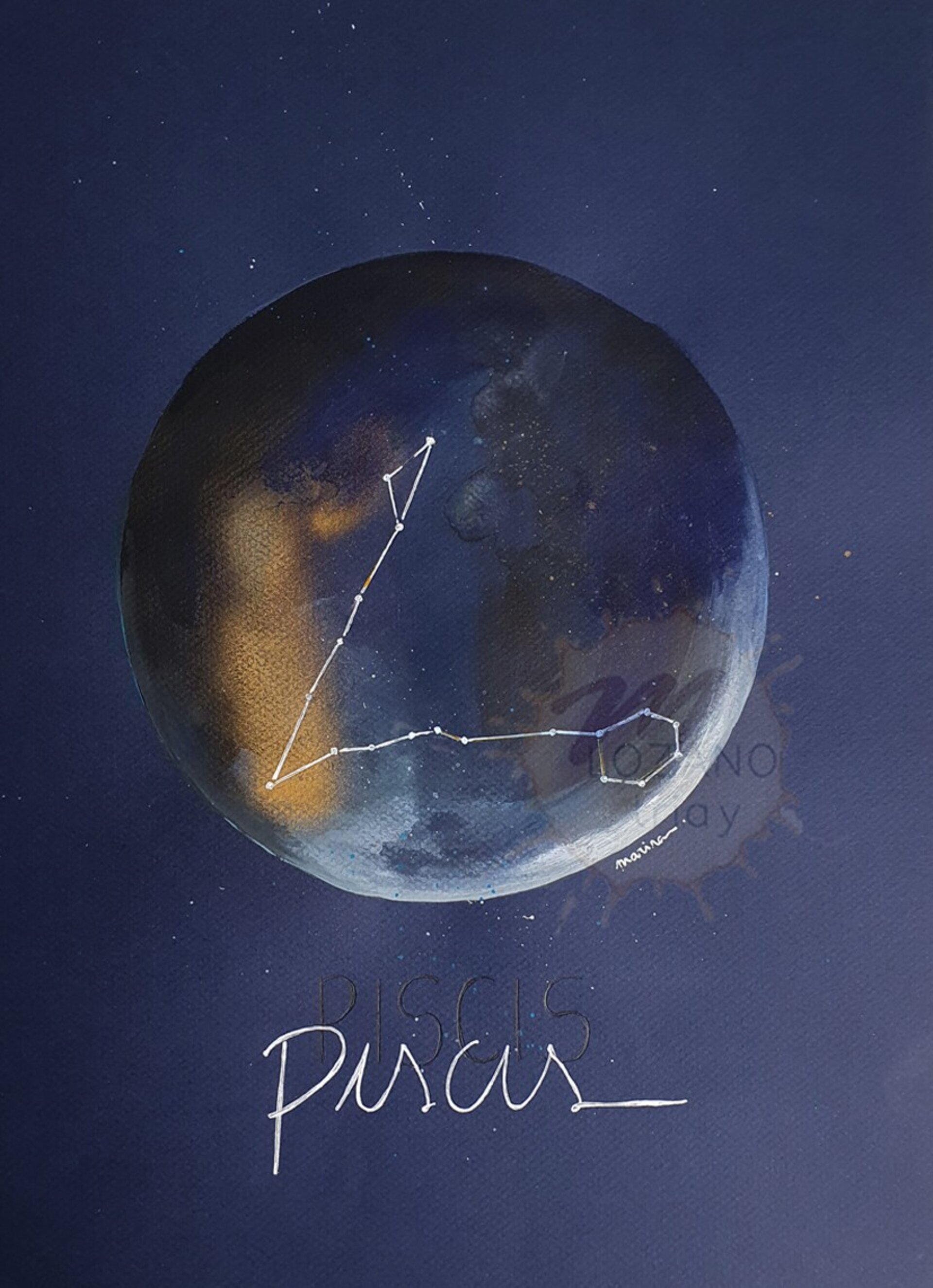 Lámina Piscis (19/02 – 20/03) - 2